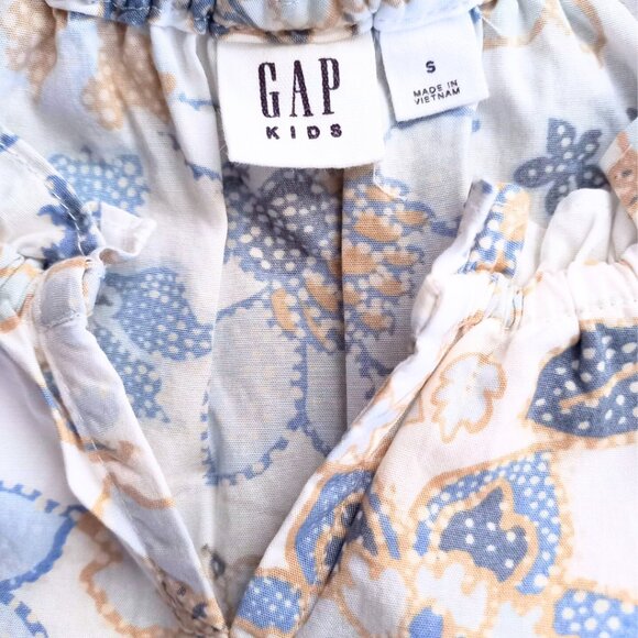 GAP Kids Floral Cotton Dress - Size 6-7 Years - Picture 8 of 9